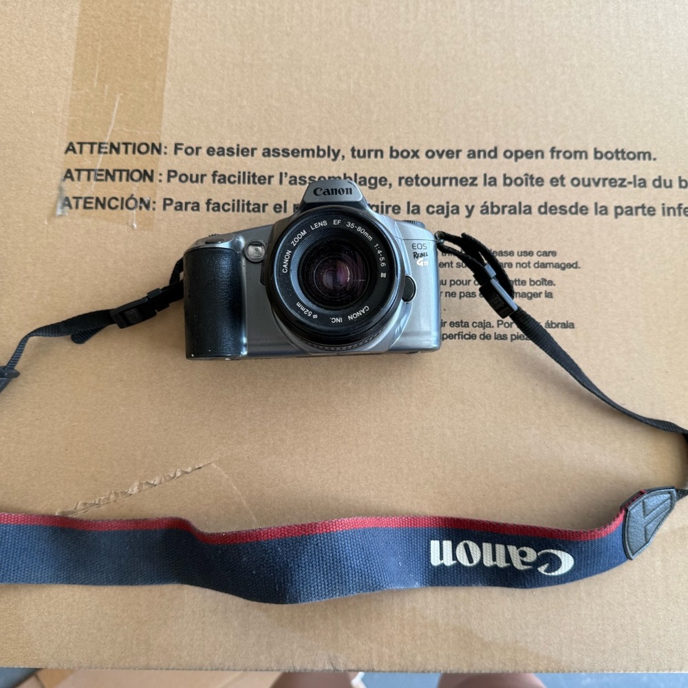 Canon Black and Silver Digital Camera with Advanced Features